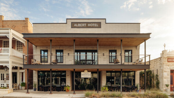 Albert Hotel, Fredericksburg, Texas, USA