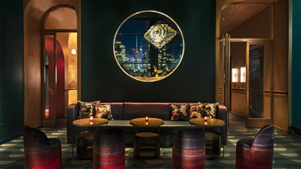 The Fleur Room at Moxy Chelsea, New York, USA