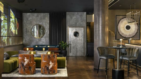 Hotel Lounge - Hart Shoreditch Hotel London, Curio Collection by Hilton, London, UK